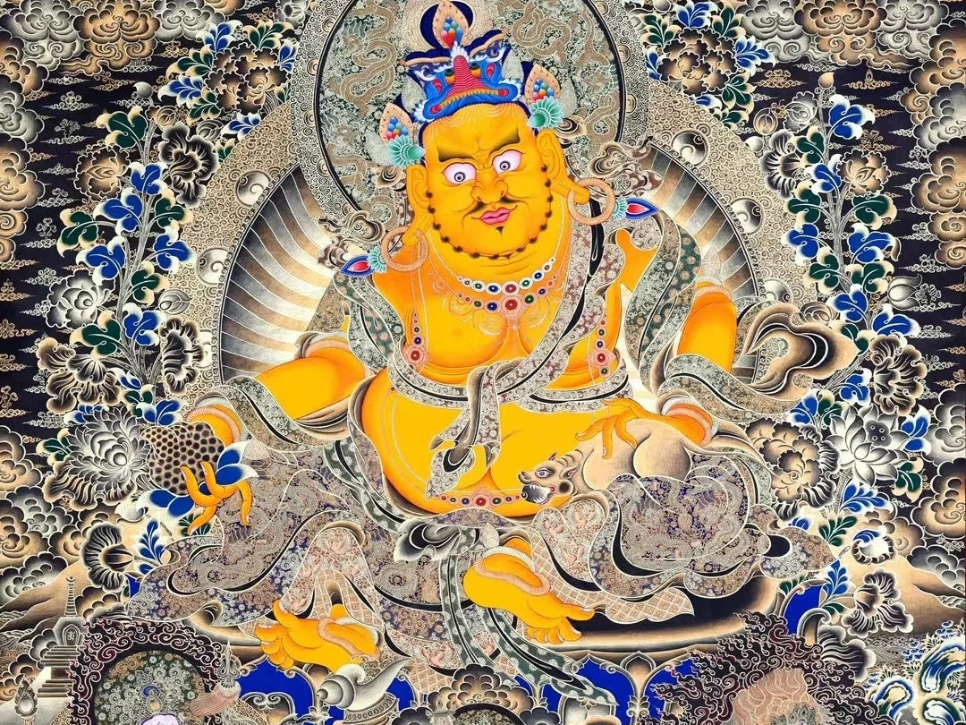 Discover the Story of the Yellow Jambhala: The God of Wealth in Tibetan Buddhism