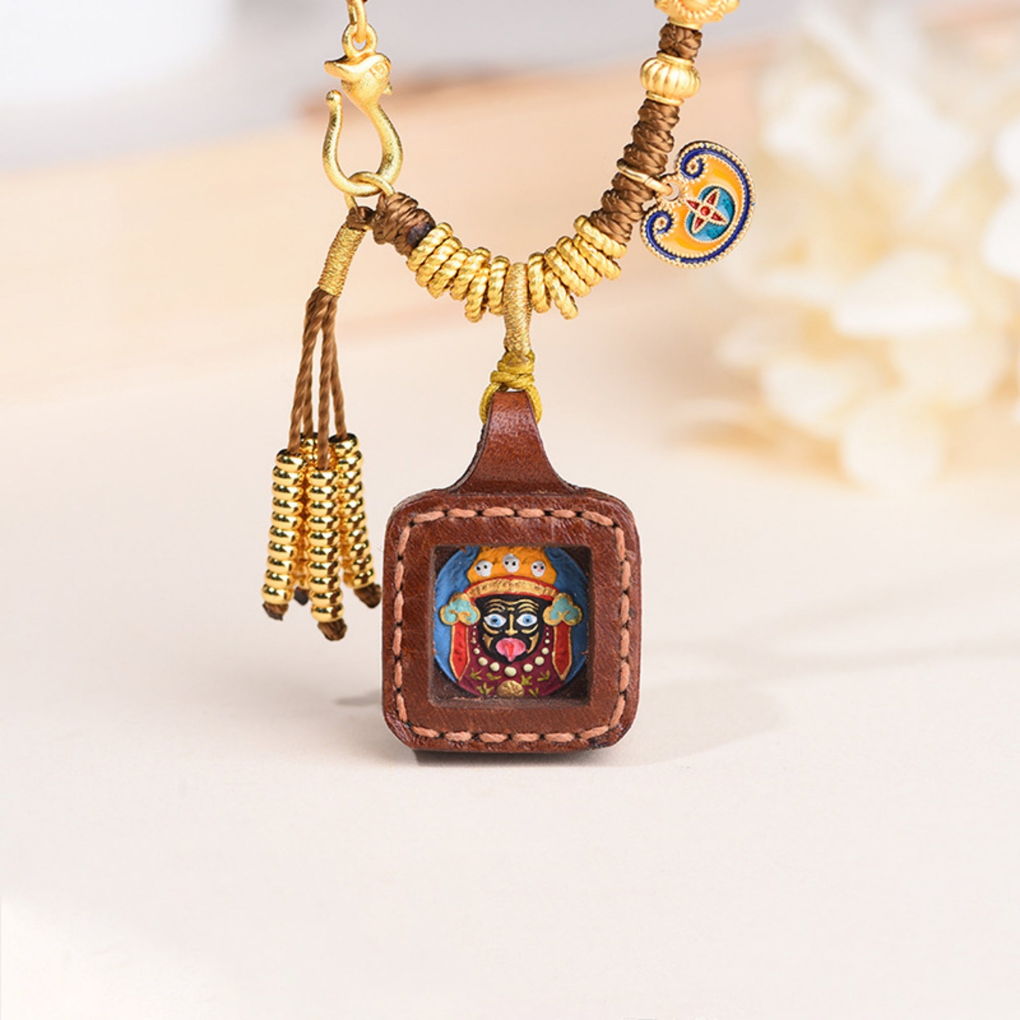 Zakiram Thangka Necklace