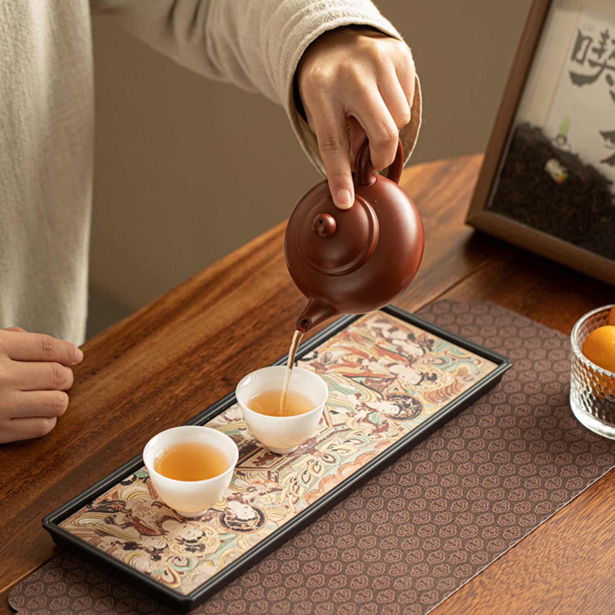 QiLing Aura Chinese Mythology Tea Mat