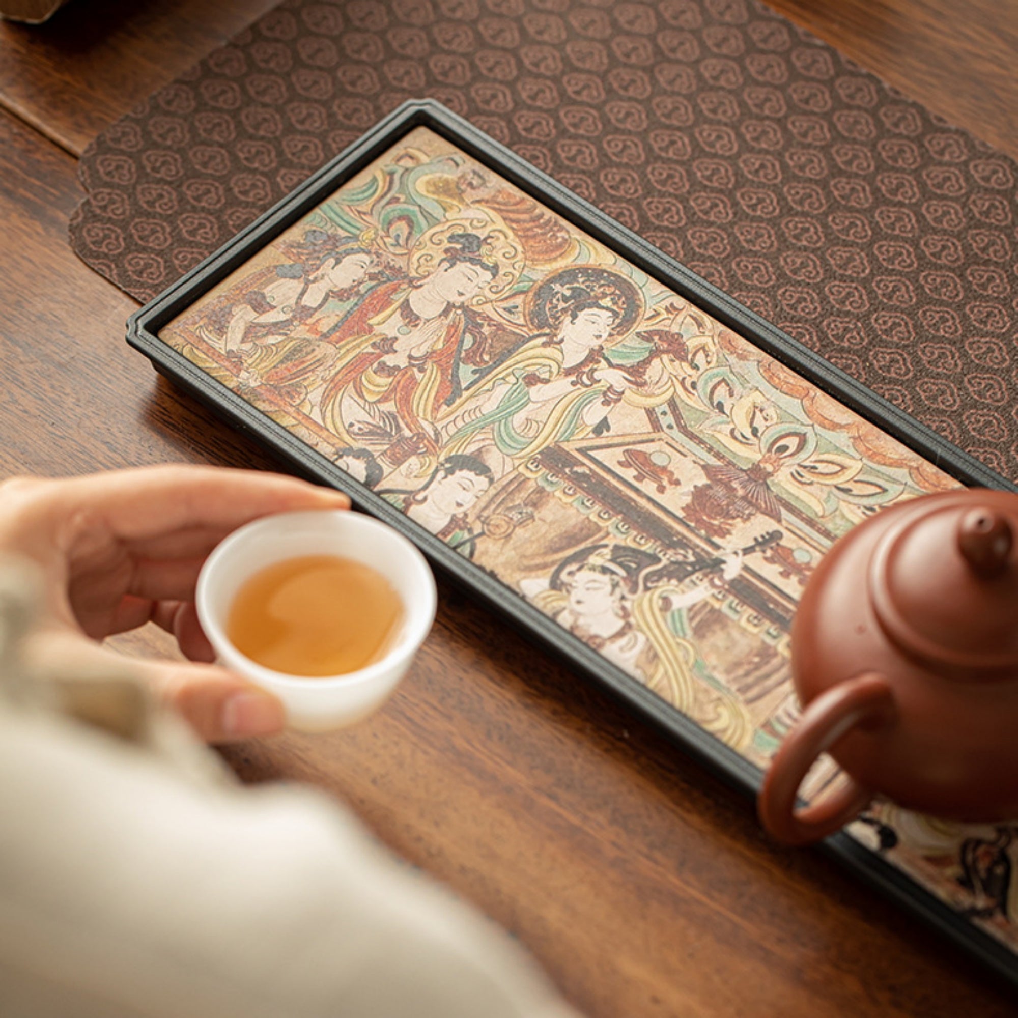 QiLing Aura Chinese Mythology Tea Mat