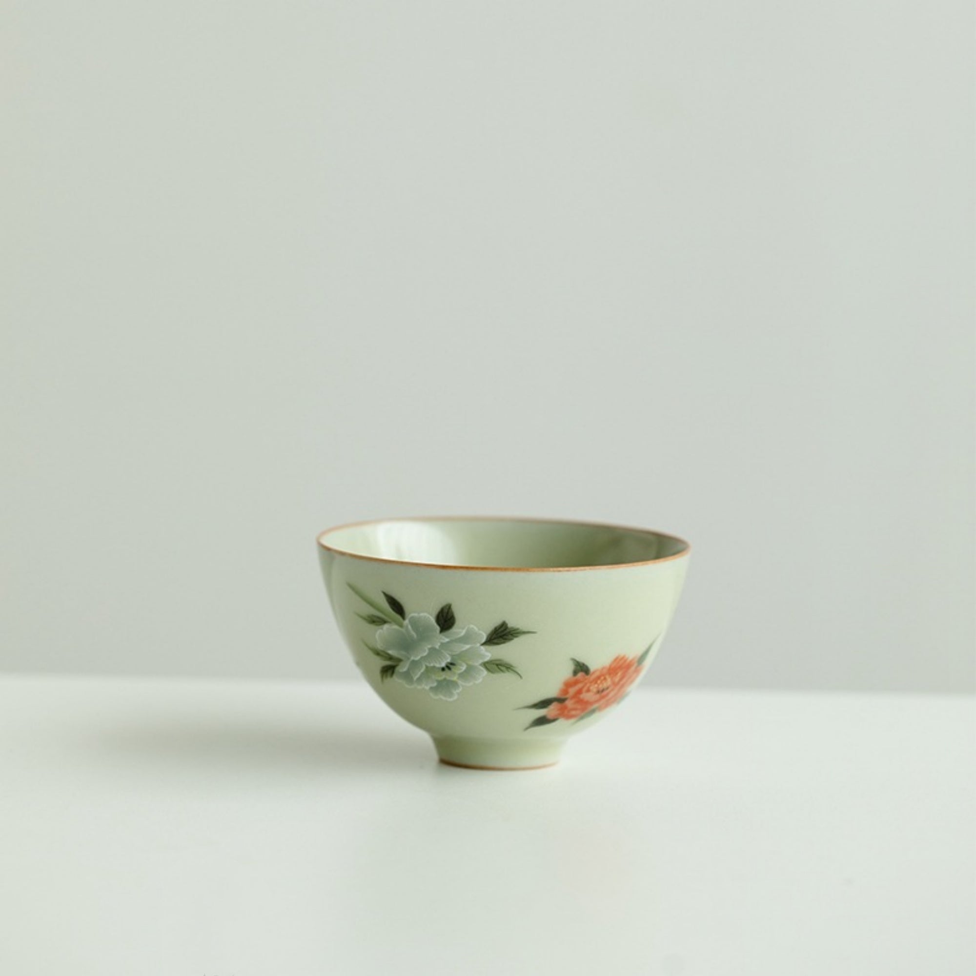 QiLing Aura Ru Kiln Handmade Ceramic Cup