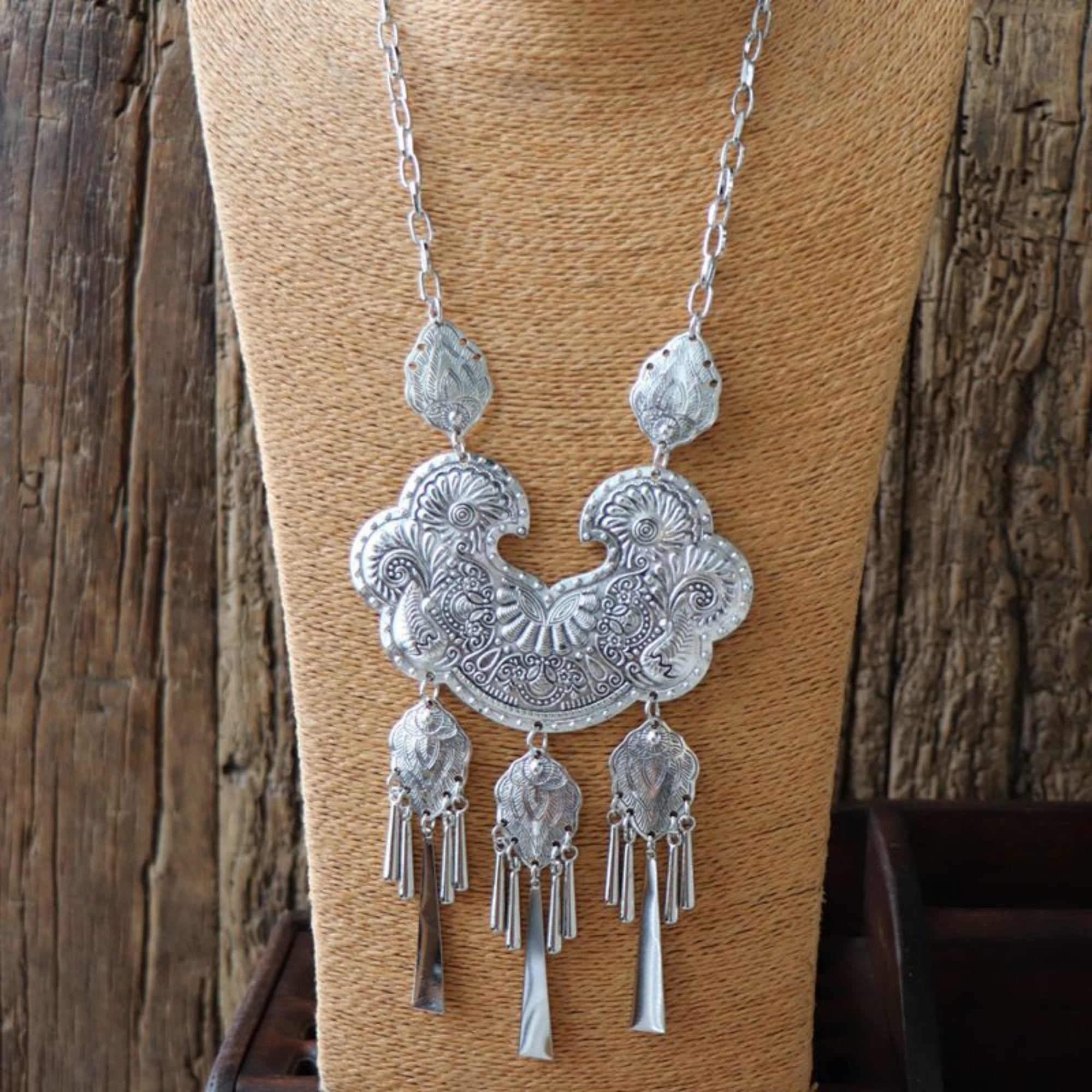 QiLing Aura Ethnic Style Miao Handmade Necklace