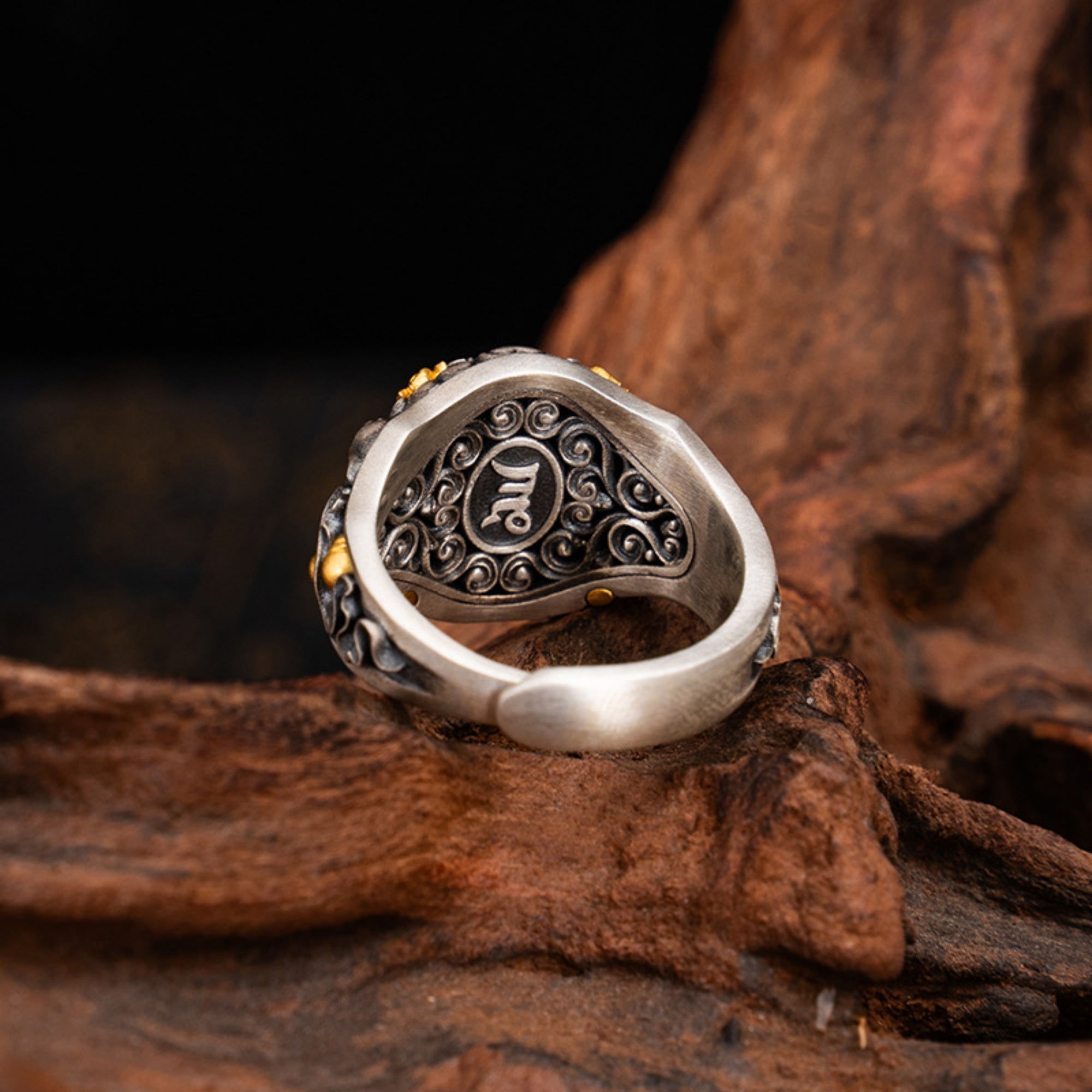 Treasure Rat Sterling Silver Ring