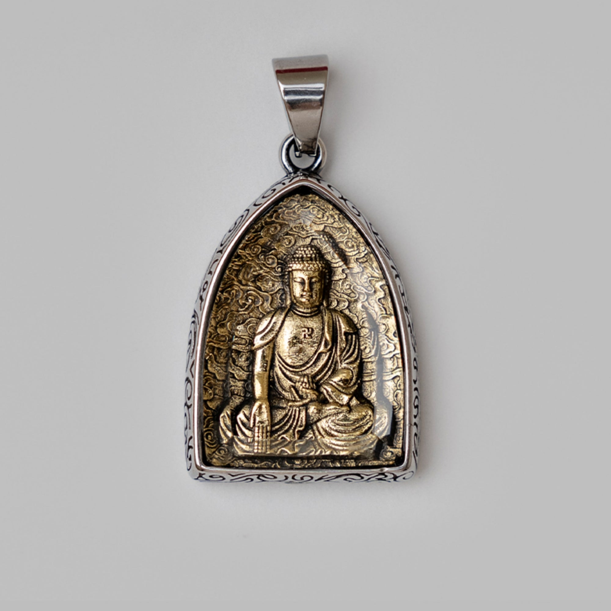 Chinese Zodiac Guardian Buddha Crystal Buddha Pendant