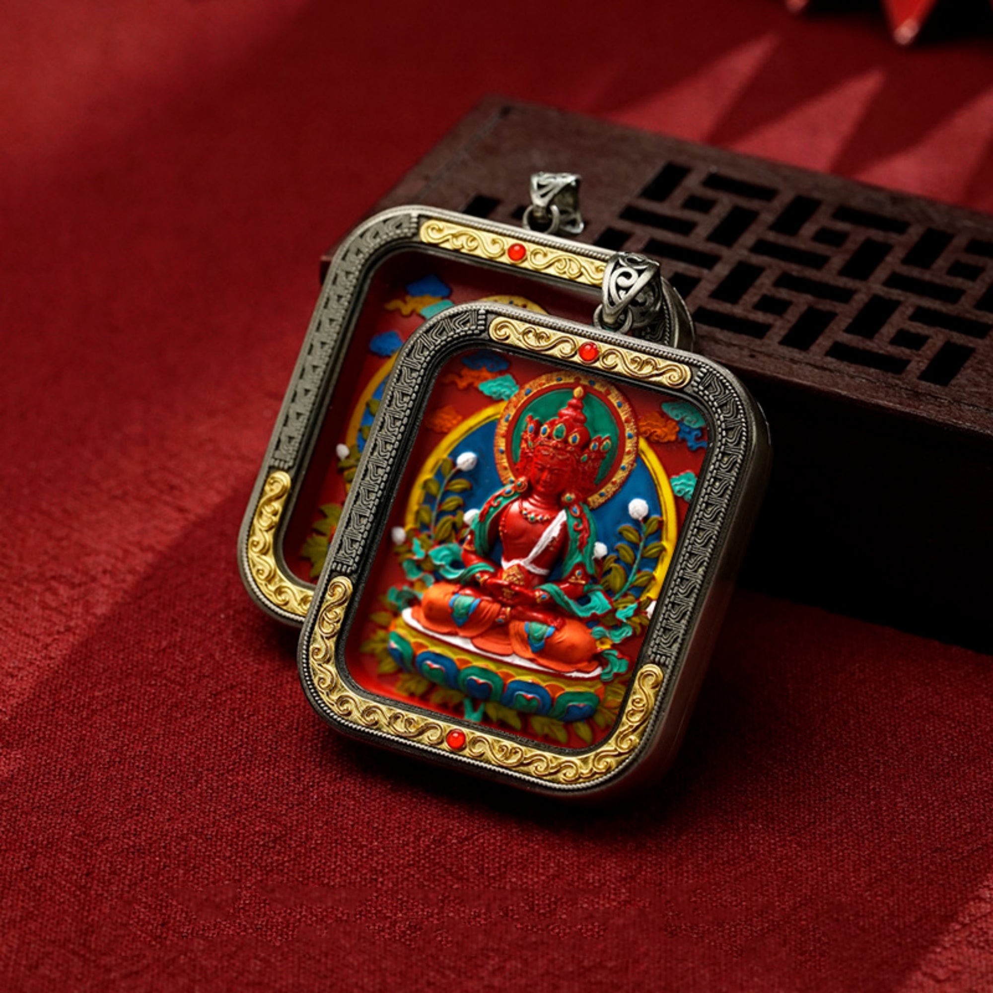 Thangka necklace