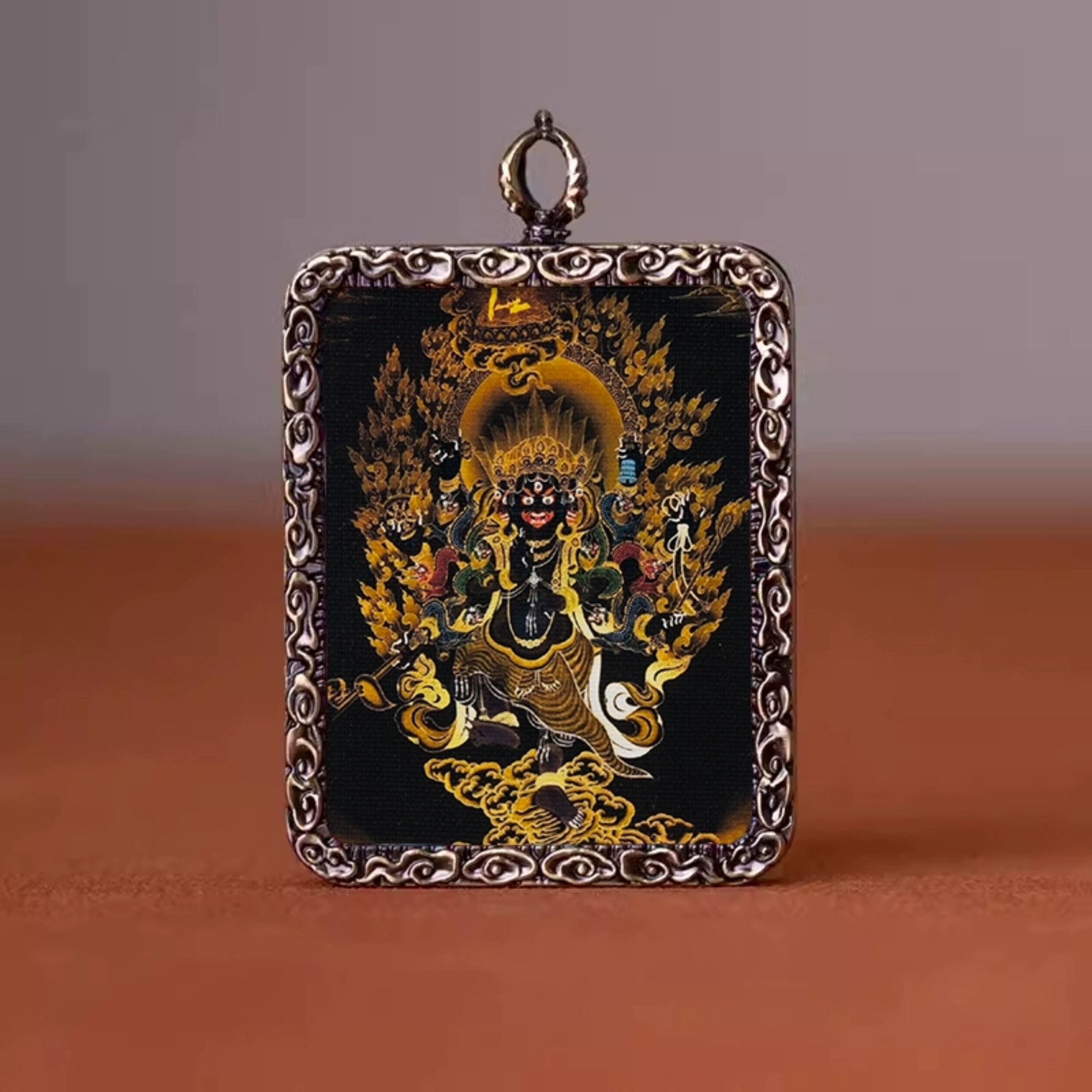 Zakiram Thangka Pendant Necklace