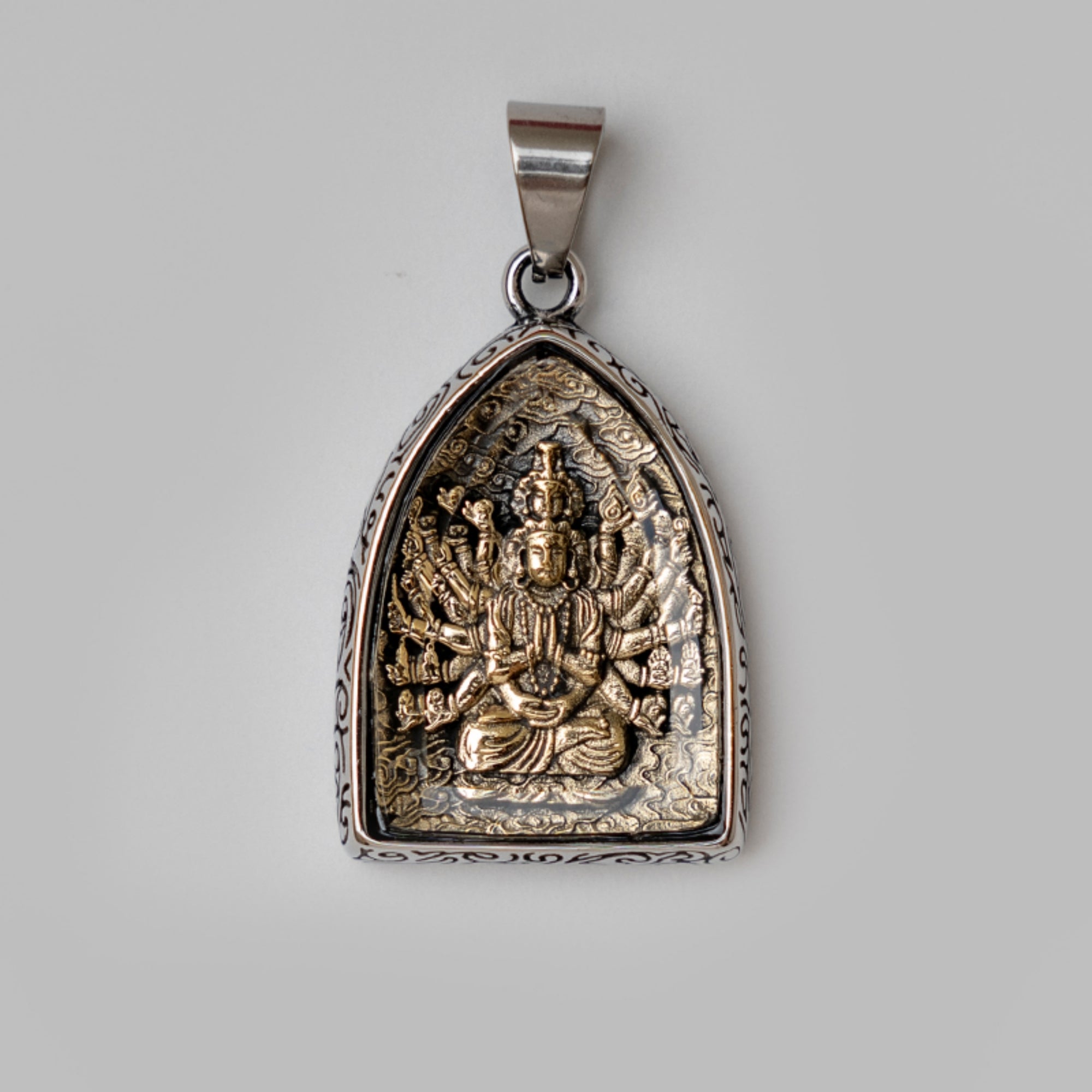 Chinese Zodiac Guardian Buddha Crystal Buddha Pendant